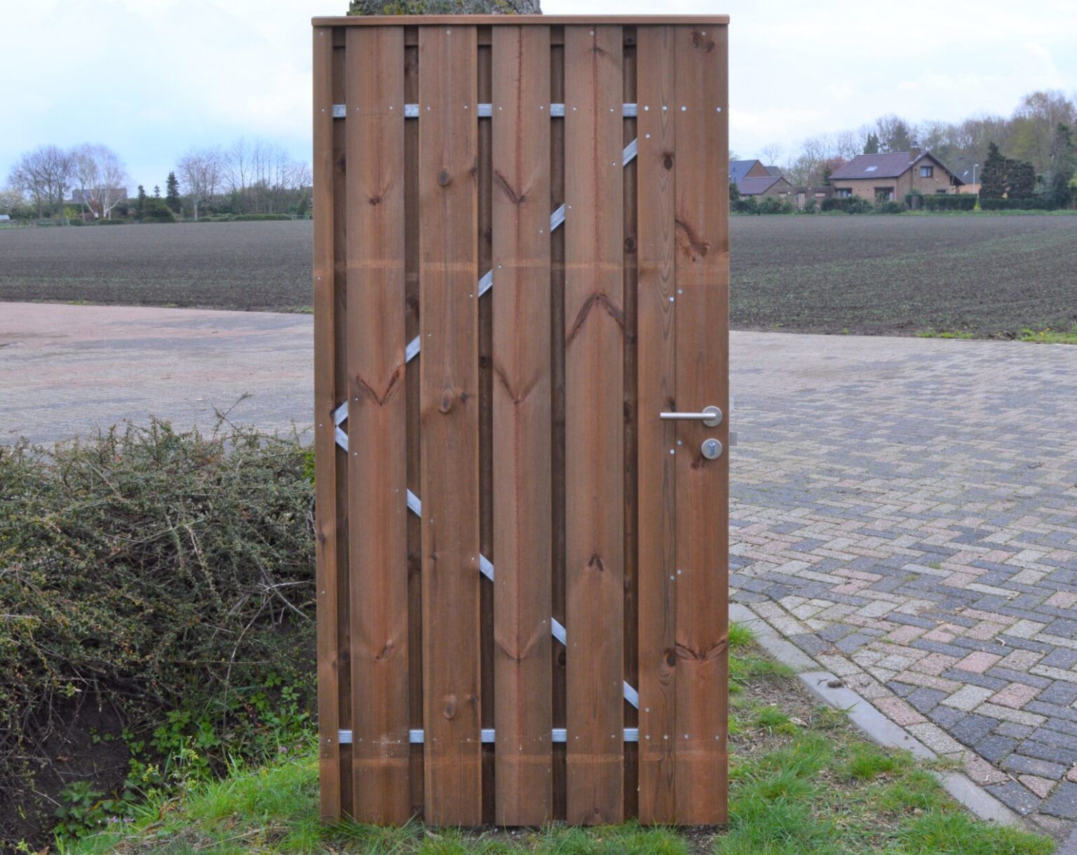 Nobifix Poort met stalen frame B100xH180cm Nobifix tuinhout