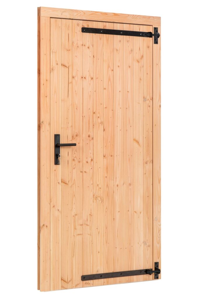 douglas enkele dichte deur b1000xh2050 mm buitenmaat, rechtsdraaiend