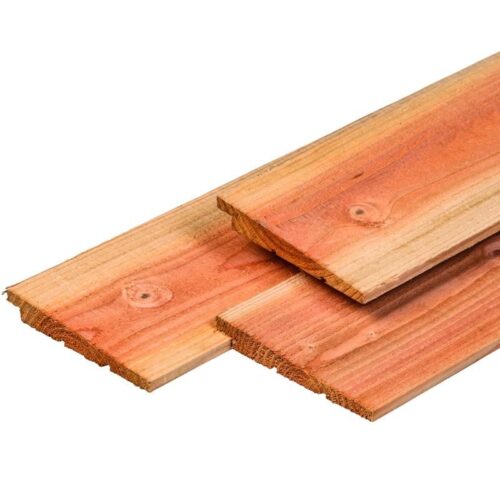 Zweeds rabat red class wood voor overkapping
